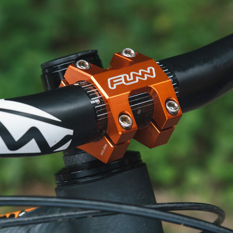 Funn Funnduro MTB Stem With 35mm Bar Clamp - Ultimate Ultralight and Tough Alloy Bicycle Stem for Mountain Bike and BMX, Length 45mm (Blue) - Image 4
